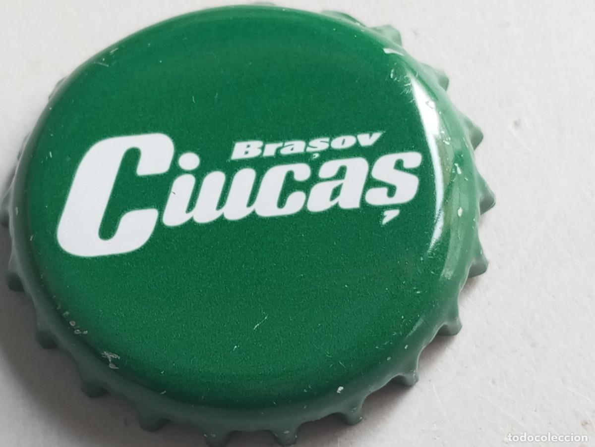 Coleccionismo de cervezas: Chapa tap&oacute;n corona de la cerveza rumana CIUCAS BRASOV
