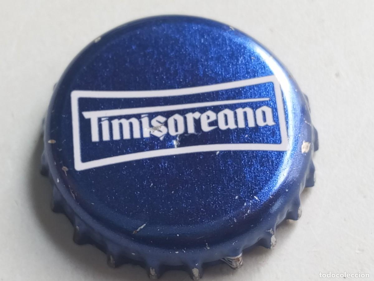 Coleccionismo de cervezas: Chapa tap&oacute;n corona de la cerveza rumana TIMISOREANA