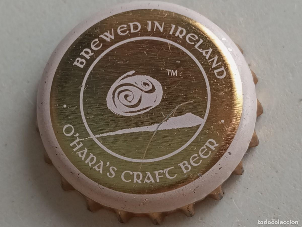 Coleccionismo de cervezas: Chapa tap&oacute;n corona de la cerveza irlandesa O'HARA'S CRAFT BEER