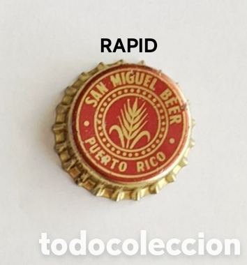Coleccionismo de cervezas: Chapa corona sin usar de Espa&ntilde;a