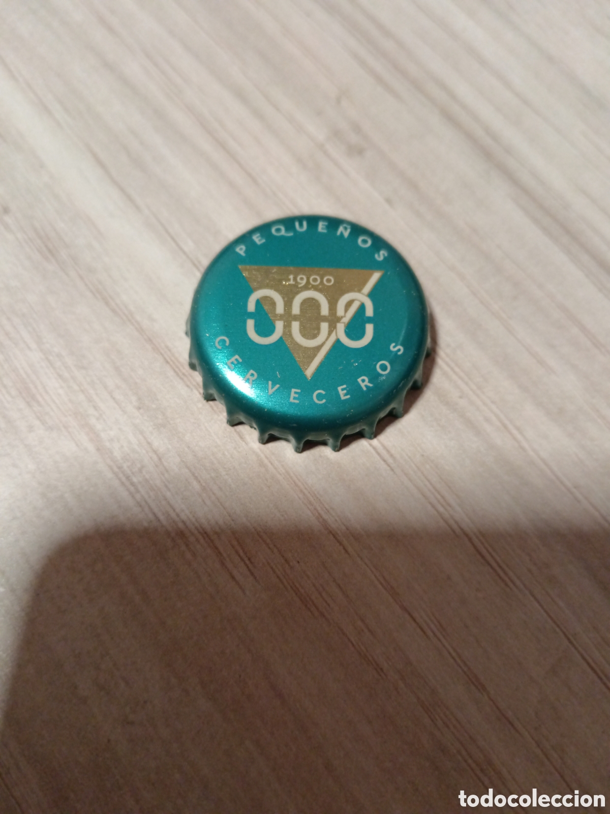 Coleccionismo de cervezas: Chapa cerveza Espa&ntilde;a usada novedad