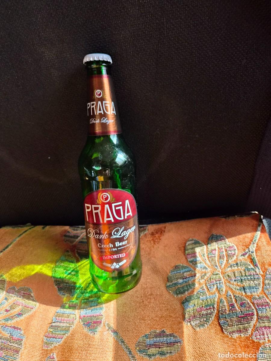 Coleccionismo de cervezas: BOTELLA CERVEZA VACIA PRAGA DARK LAGER
