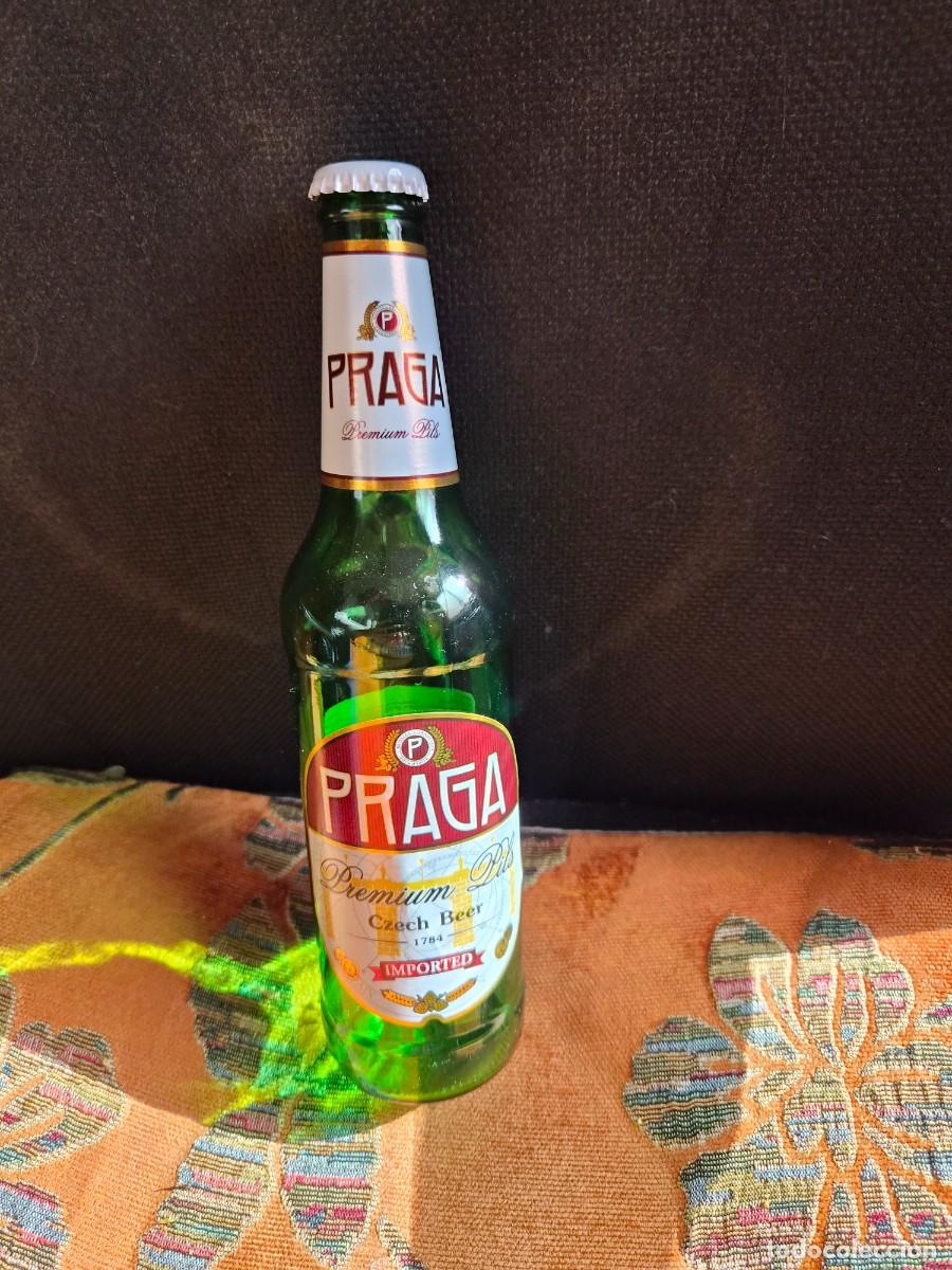 Coleccionismo de cervezas: BOTELLA CERVEZA VACIA PRAGA PREMIUN PILS