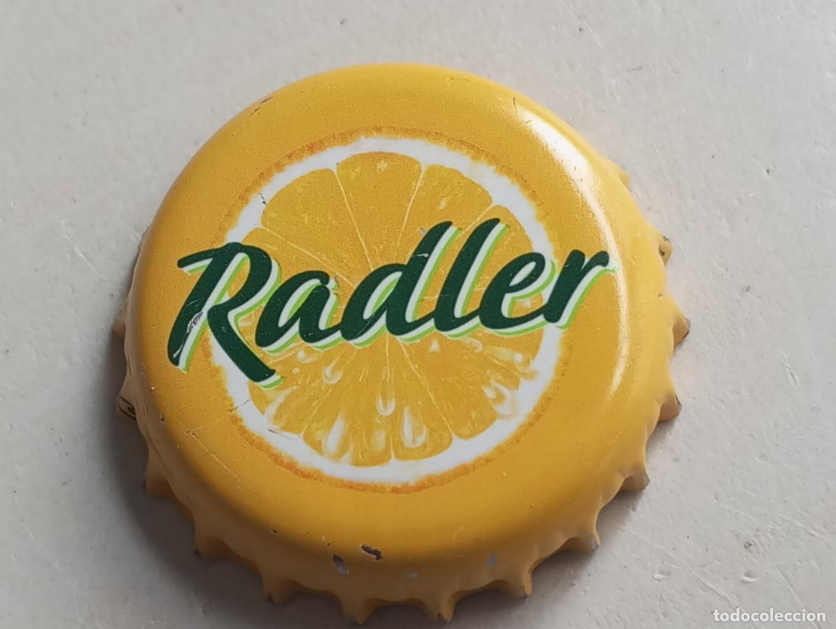 Coleccionismo de cervezas: Chapa tap&oacute;n corona de la cerveza polaca WARKA RADLER