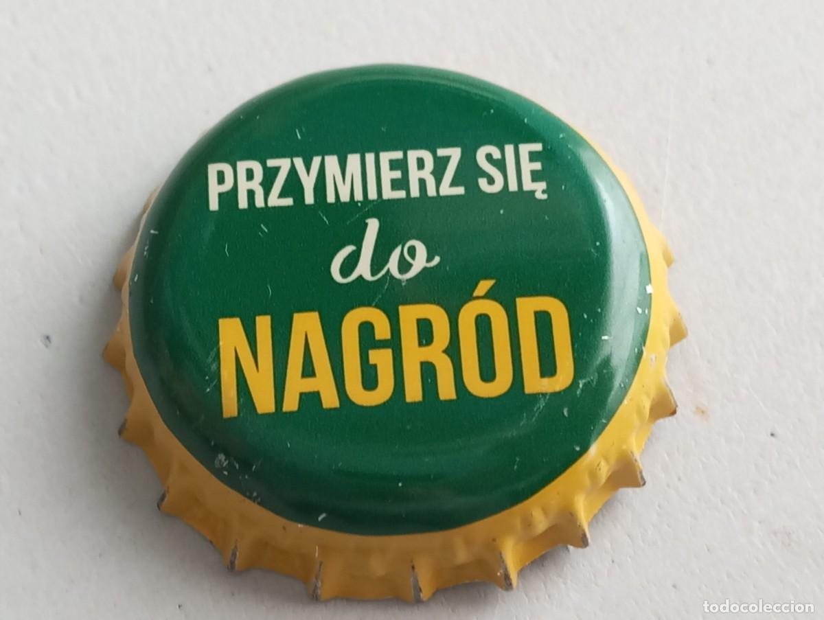 Coleccionismo de cervezas: Chapa tap&oacute;n corona de la cerveza polaca PRZYMIERZ SIE DO NAGR&Oacute;D (Somersby)