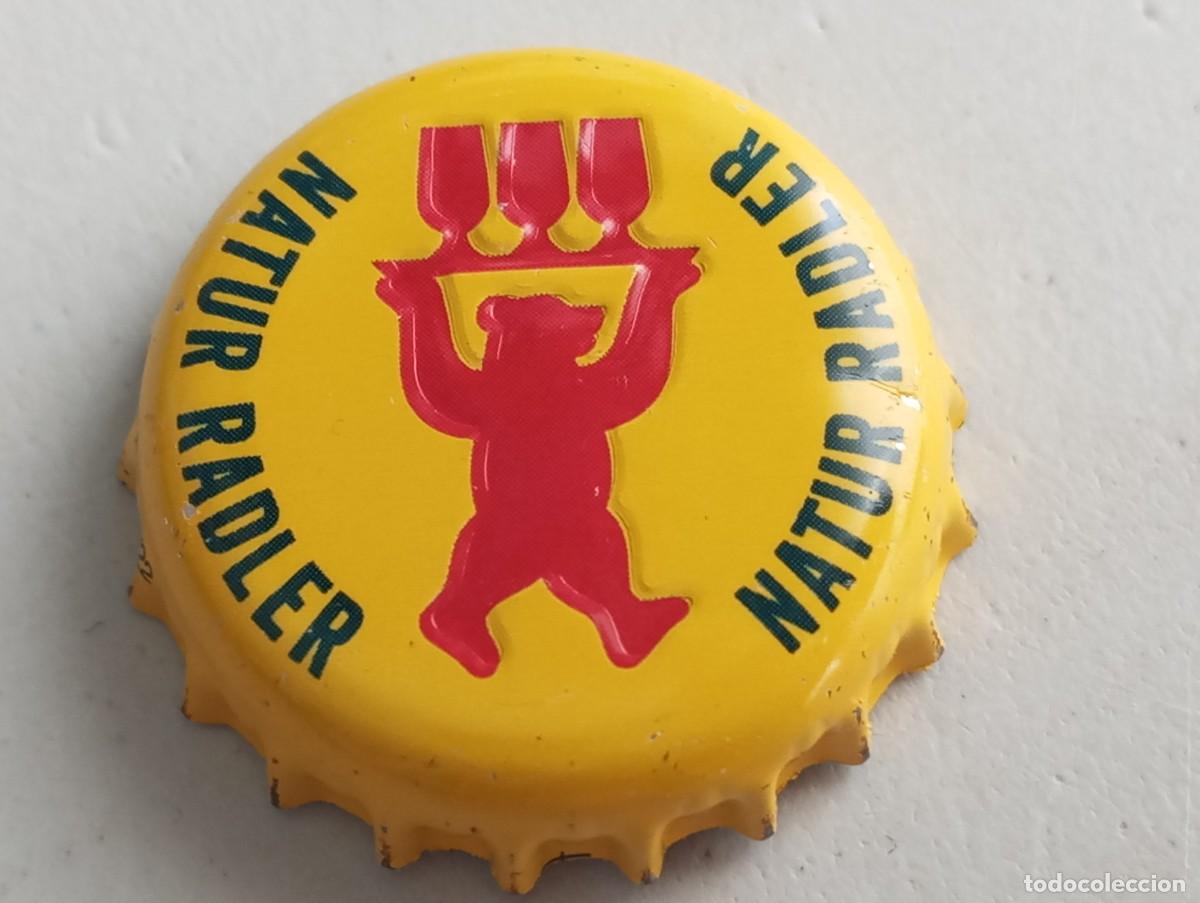 Coleccionismo de cervezas: Chapa tap&oacute;n corona de la cerveza alemana BERLINER NATUR RADLER