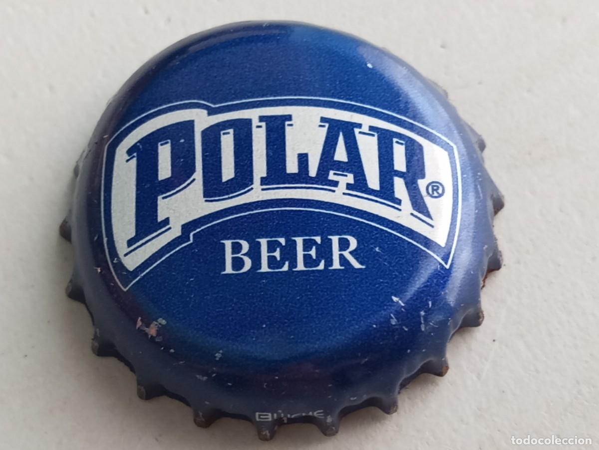Coleccionismo de cervezas: Chapa tap&oacute;n corona de la cerveza venezolana POLAR BEER