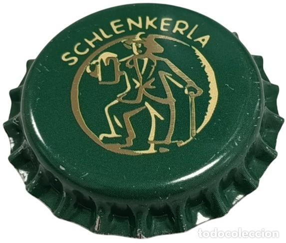 Coleccionismo de cervezas: Alemania Capsule Bi&egrave;re Beer Crown Cap Schlenkerla Eiche Doppelbock Oak Smoke RP787 tap&oacute;n corona