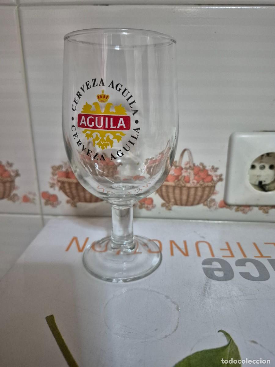 Coleccionismo de cervezas: L129 Copa de cerveza Aguila