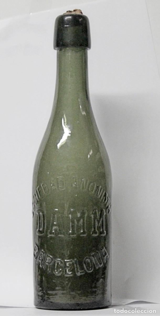 Coleccionismo de cervezas: ANTIGUA BOTELLA S.A.DAMM - Foto 1