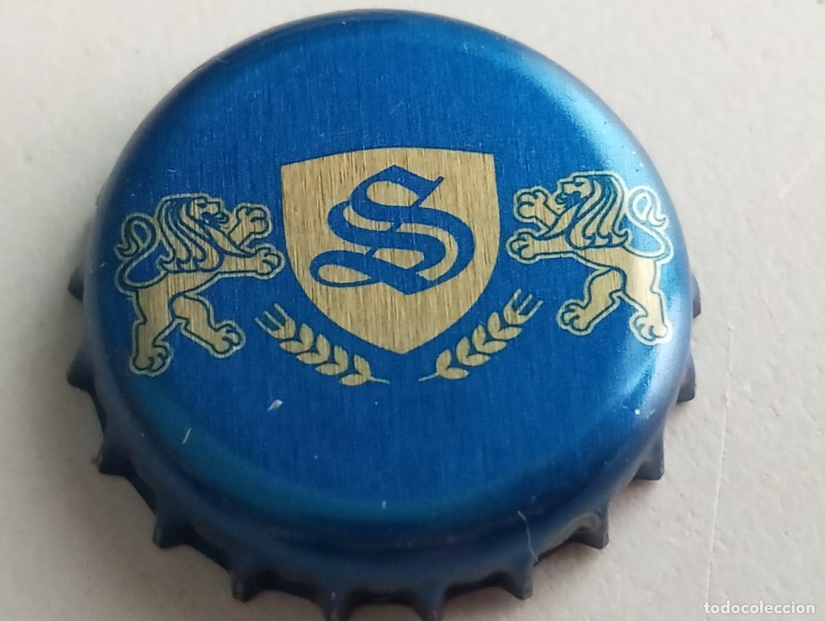 Coleccionismo de cervezas: Chapa tap&oacute;n corona de la cerveza espa&ntilde;ola STEINBURG (Mercadona)