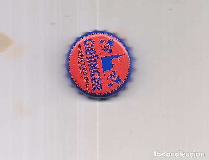 Coleccionismo de cervezas: 1 chapa Giesingor Alemania