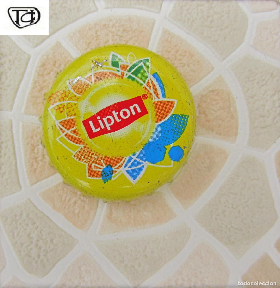 Coleccionismo de cervezas: CHAPAS TAPON CORONA CHAPA REFRESCO LIPTON