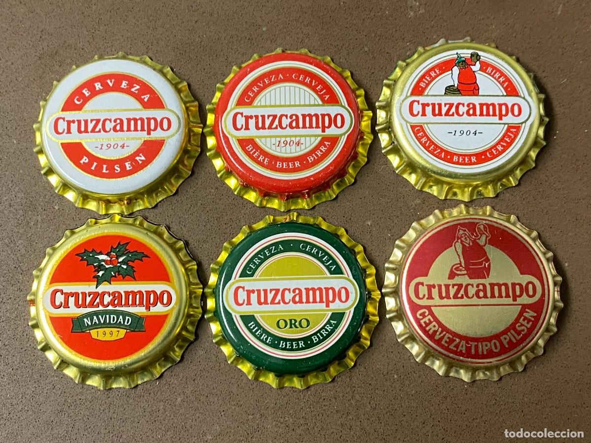 Coleccionismo de cervezas: Lote de tapones corona de cervezas.
