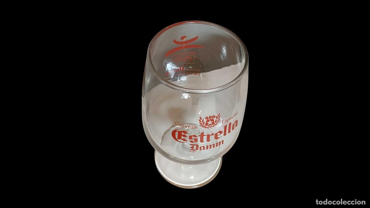 Coleccionismo de cervezas: COPA DE CERVEZA ESTRELLA DAMM - JUEGOS OL&Iacute;MPICOS BARCELONA '92 - PATROCINADOR OFICIAL - 1992 - RETRO