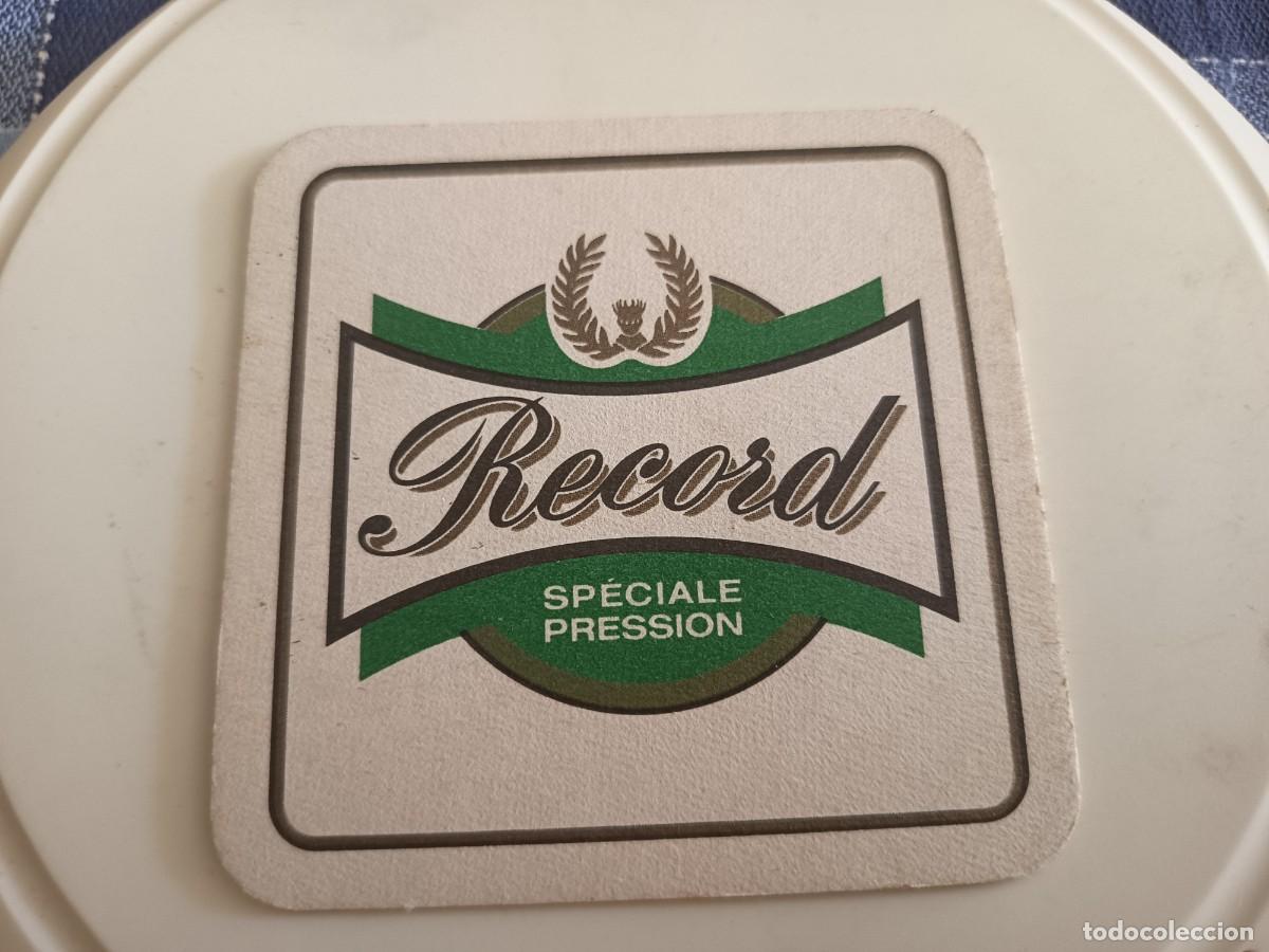 Coleccionismo de cervezas: POSAVASOS DE CERVEZA RECORD