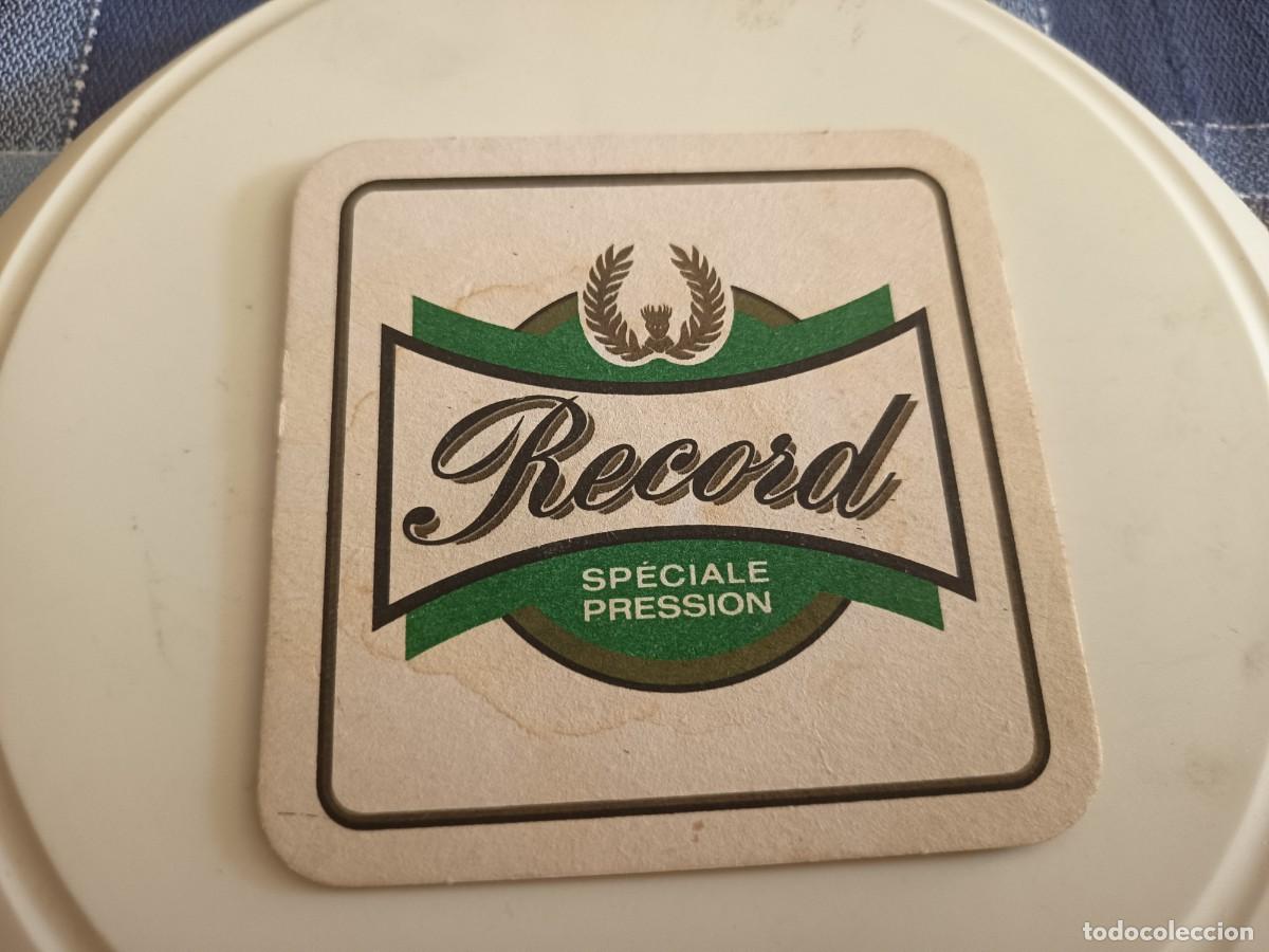 Coleccionismo de cervezas: POSAVASOS DE CERVEZA RECORD
