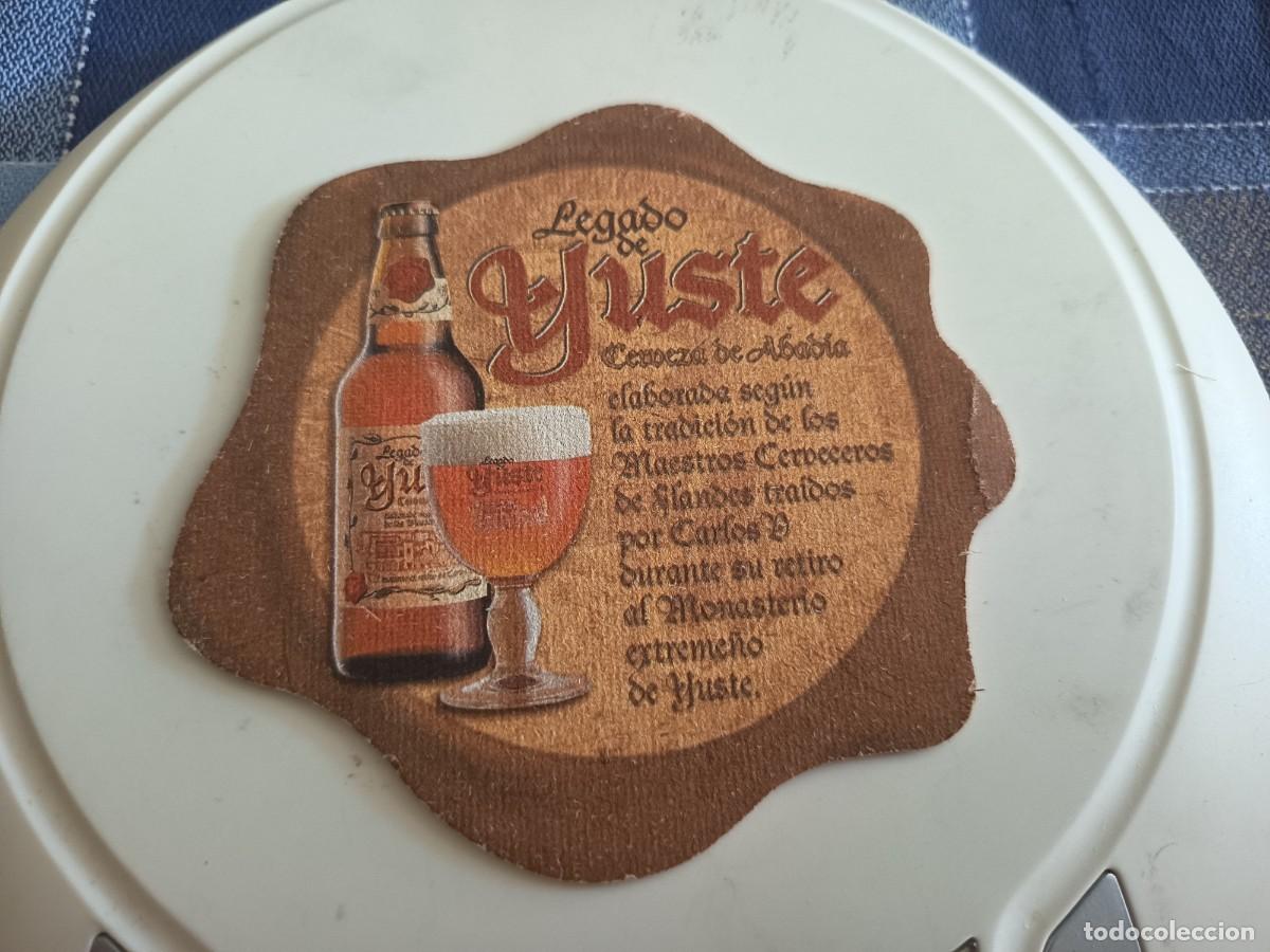 Coleccionismo de cervezas: POSAVASOS DE CERVEZA YUSTE