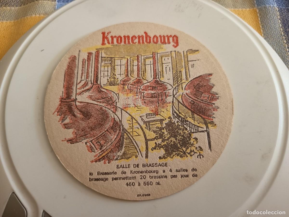 Coleccionismo de cervezas: POSAVASOS DE CERVEZA KRONENBOURG