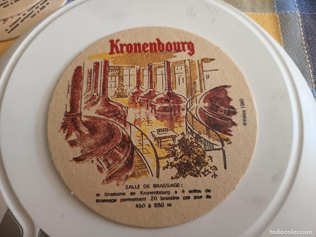 Coleccionismo de cervezas: POSAVASOS DE CERVEZA KRONENBOURG