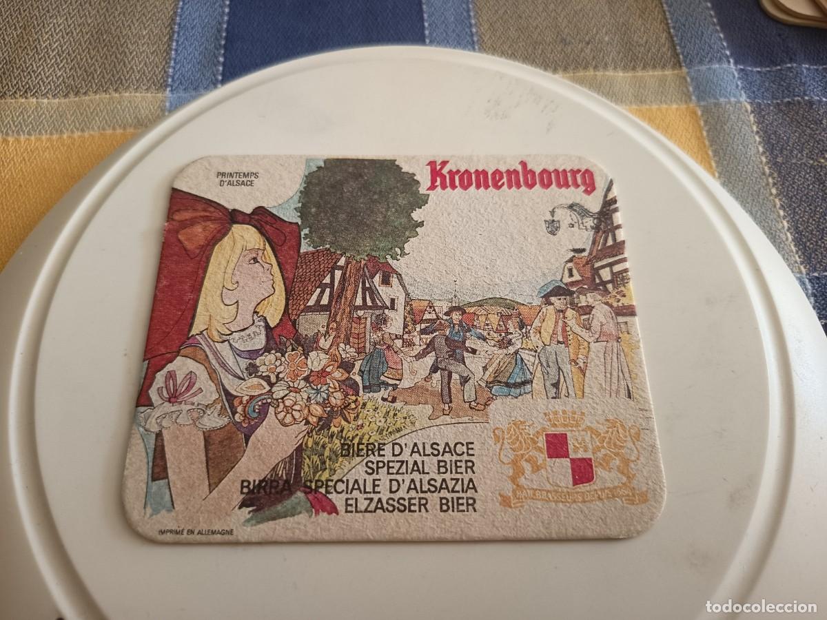 Coleccionismo de cervezas: POSAVASOS DE CERVEZA KRONENBOURG