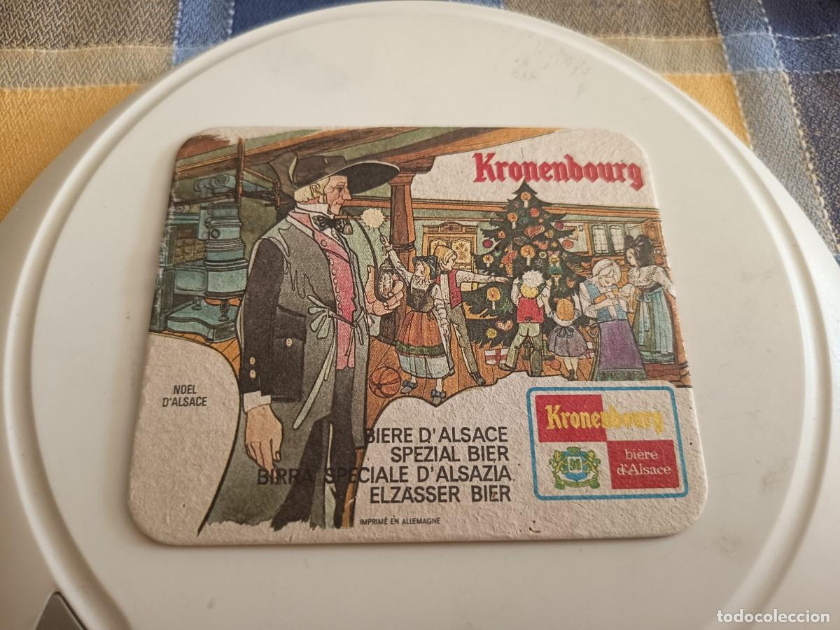 Coleccionismo de cervezas: POSAVASOS DE CERVEZA KRONENBOURG