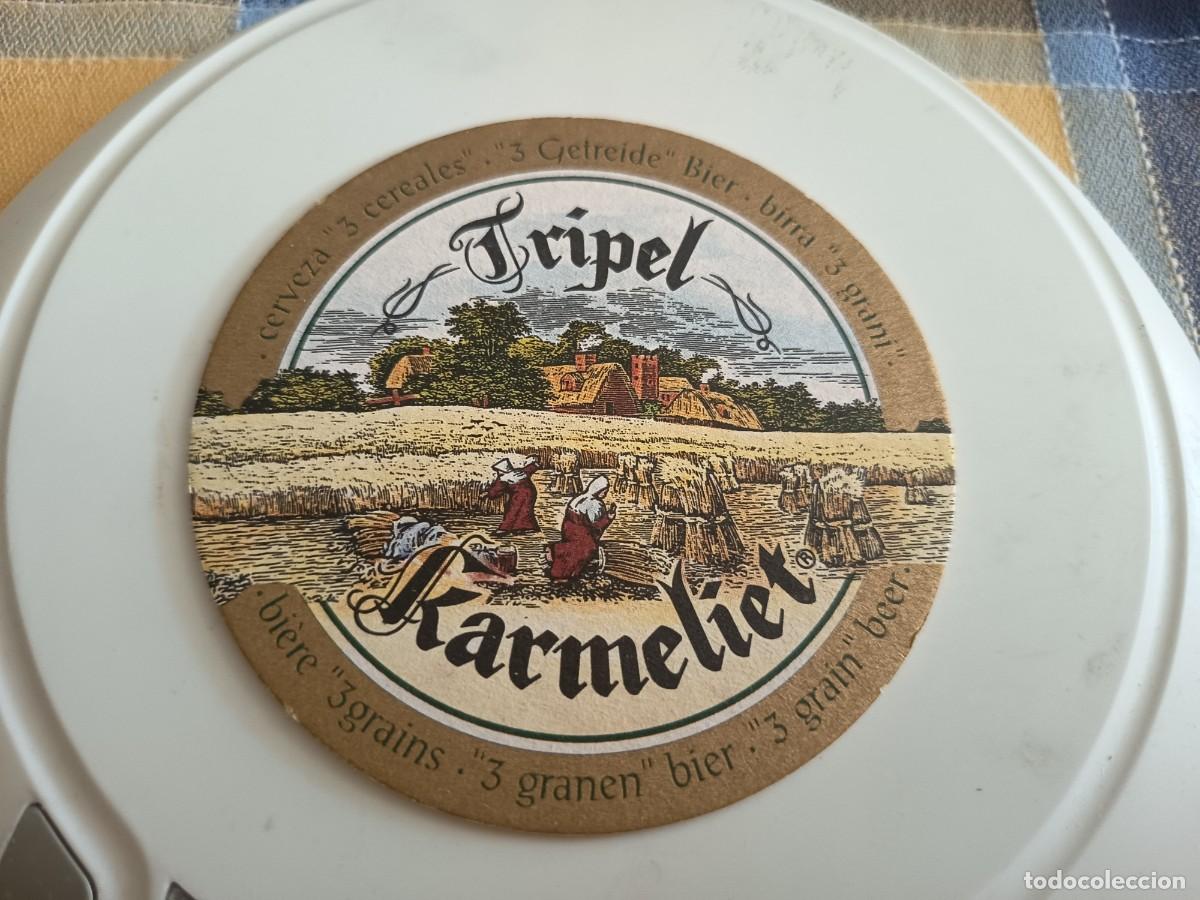 Coleccionismo de cervezas: POSAVASOS DE CERVEZA TRIPPEL KARMELIET