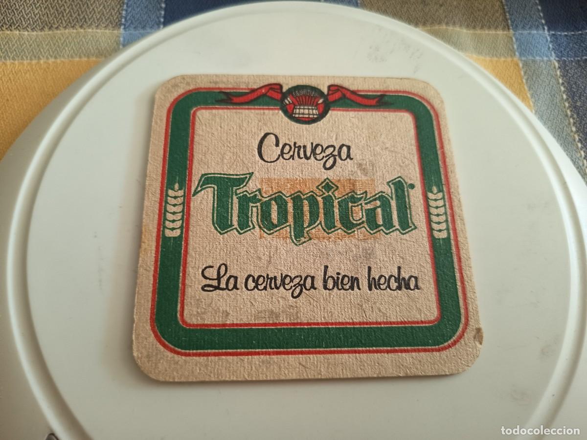 Coleccionismo de cervezas: POSAVASOS DE CERVEZA TROPICAL