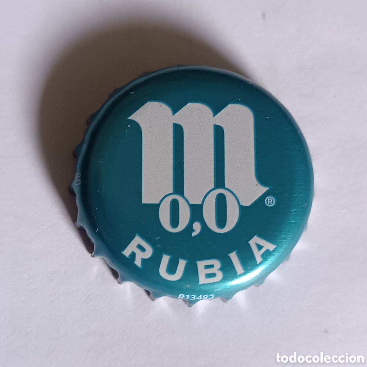 Coleccionismo de cervezas: CHAPA MAHOU 0,0 RUBIA
