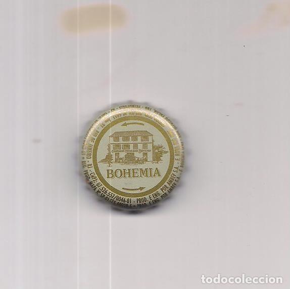 Coleccionismo de cervezas: 1 chapa marca Bohemia de Brasil - Foto 1