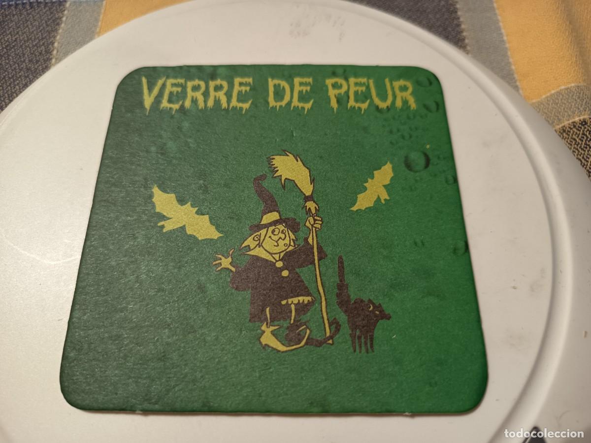 Coleccionismo de cervezas: POSAVASOS DE CERVEZA VERRE DE PEUR