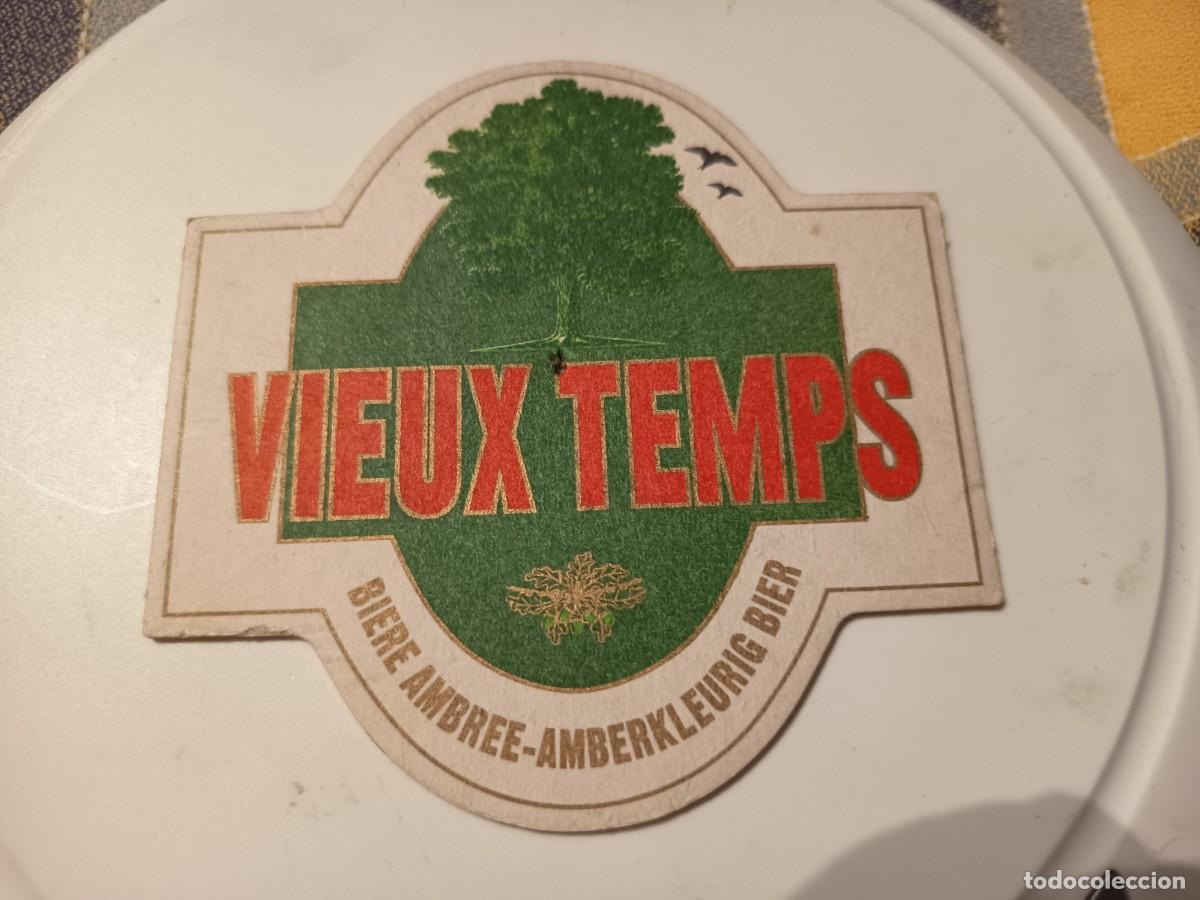 Coleccionismo de cervezas: POSAVASOS DE CERVEZA VIEUX TEMPS