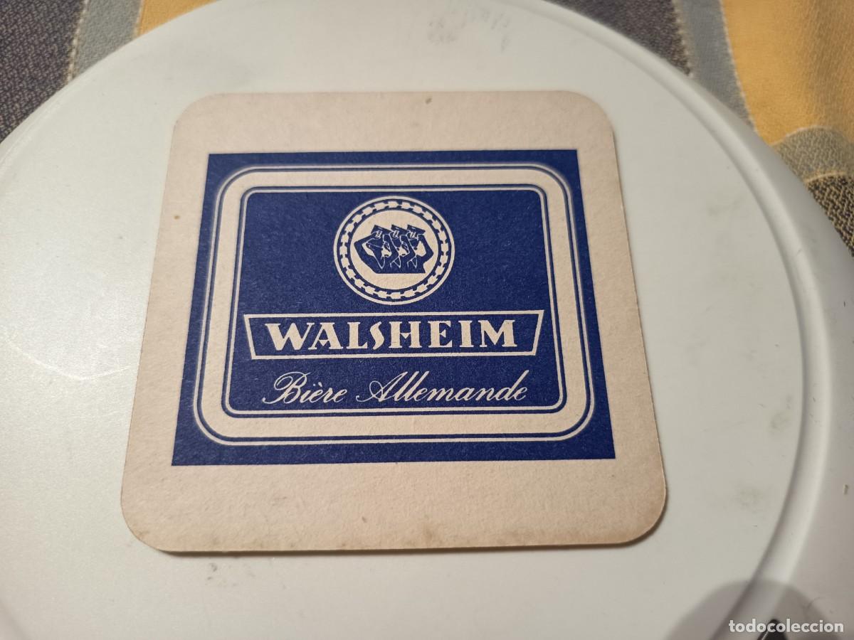 Coleccionismo de cervezas: POSAVASOS DE CERVEZA WALSHEIM