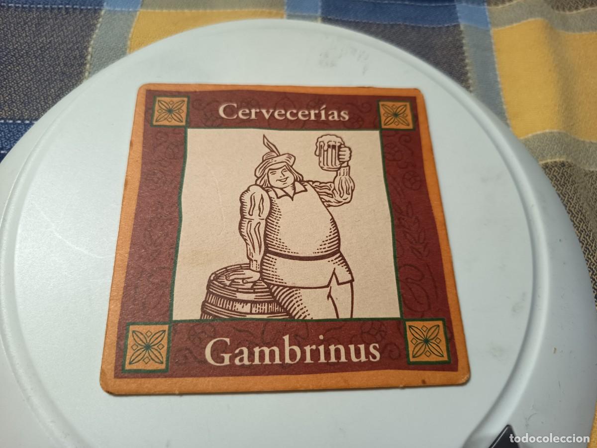 Coleccionismo de cervezas: POSAVASOS DE CERVEZA GAMBRINUS