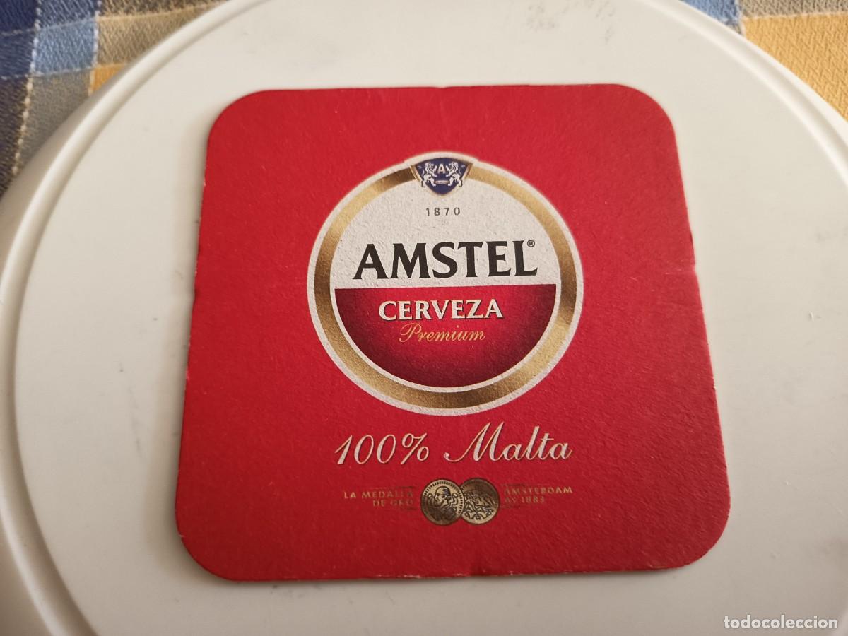 Coleccionismo de cervezas: POSAVASOS DE CERVEZA AMSTEL