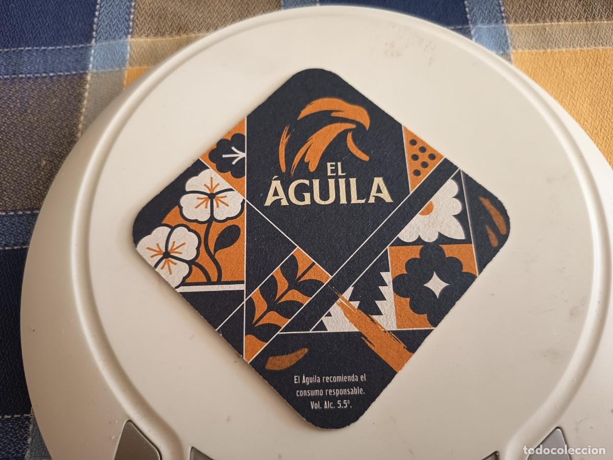 Coleccionismo de cervezas: POSAVASOS DE CERVEZA EL AGUILA
