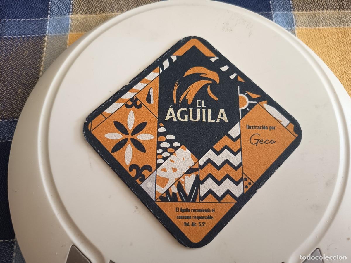 Coleccionismo de cervezas: POSAVASOS DE CERVEZA EL AGUILA