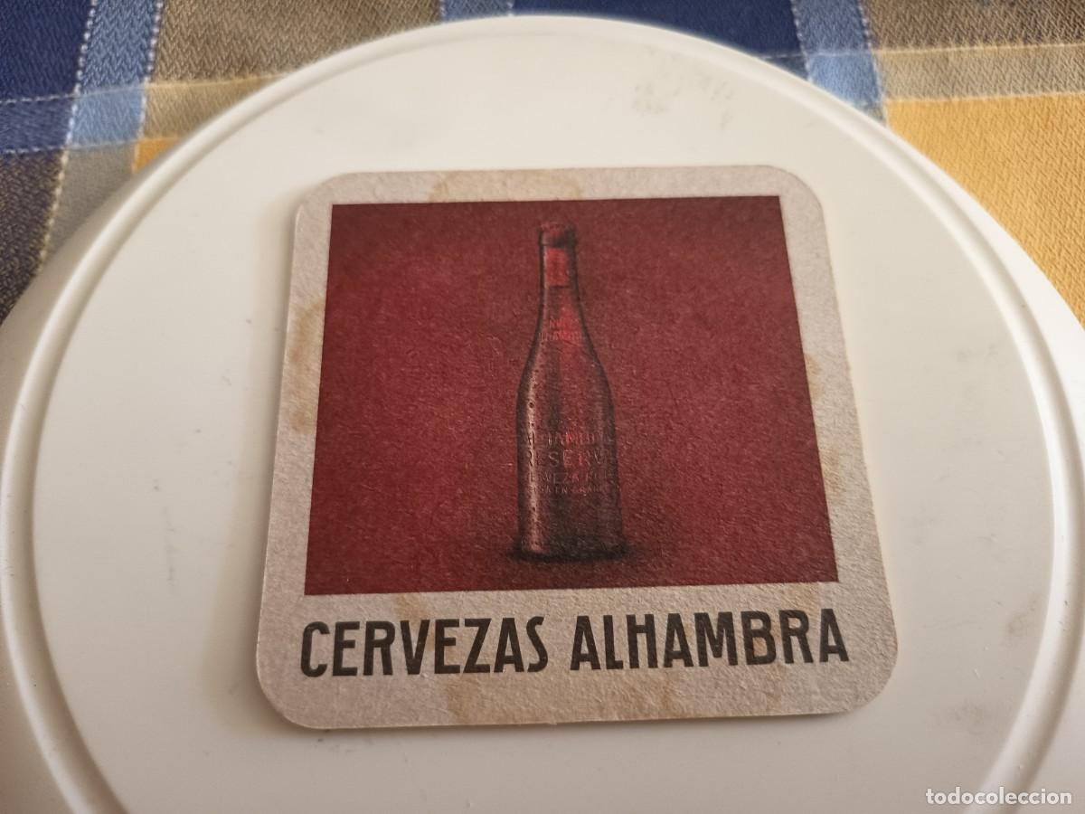 Coleccionismo de cervezas: POSAVASOS DE CERVEZA ALHAMBRA