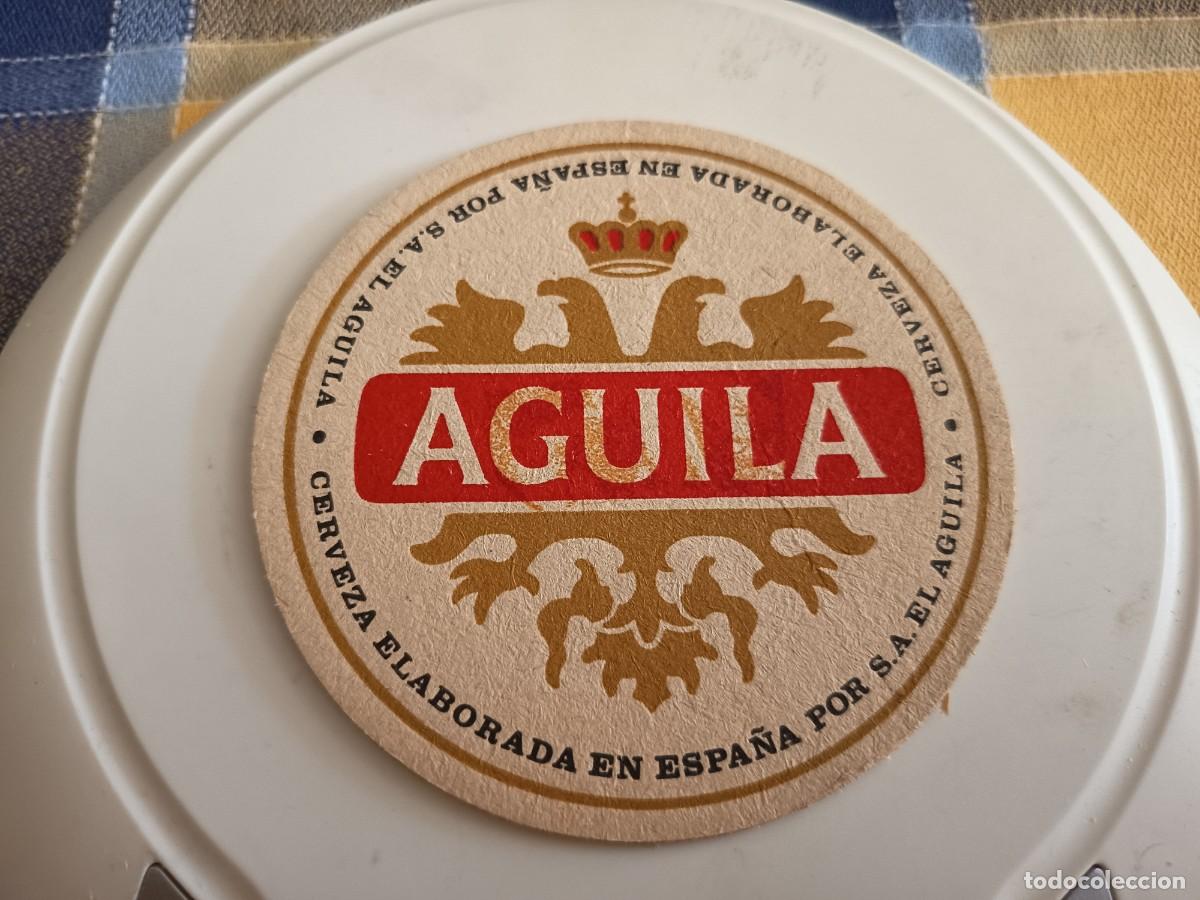 Coleccionismo de cervezas: POSAVASOS DE CERVEZA AGUILA