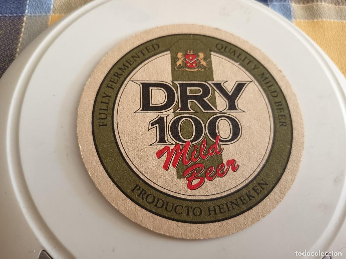 Coleccionismo de cervezas: POSAVASOS DE CERVEZA HEINEKEN DRY 100