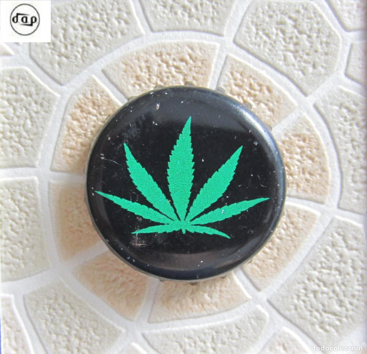 Coleccionismo de cervezas: CHAPAS TAPON CORONA CHAPA CERVEZA CANNABIS CLUB