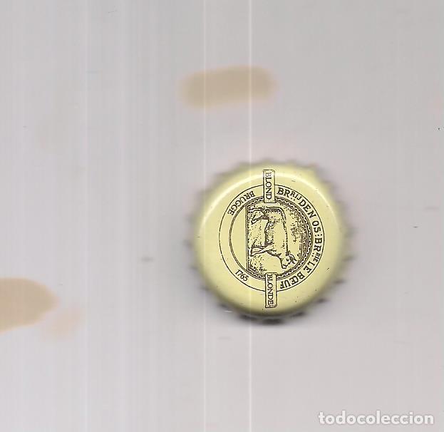 Coleccionismo de cervezas: 1 chapa de belgica dap le boeuf