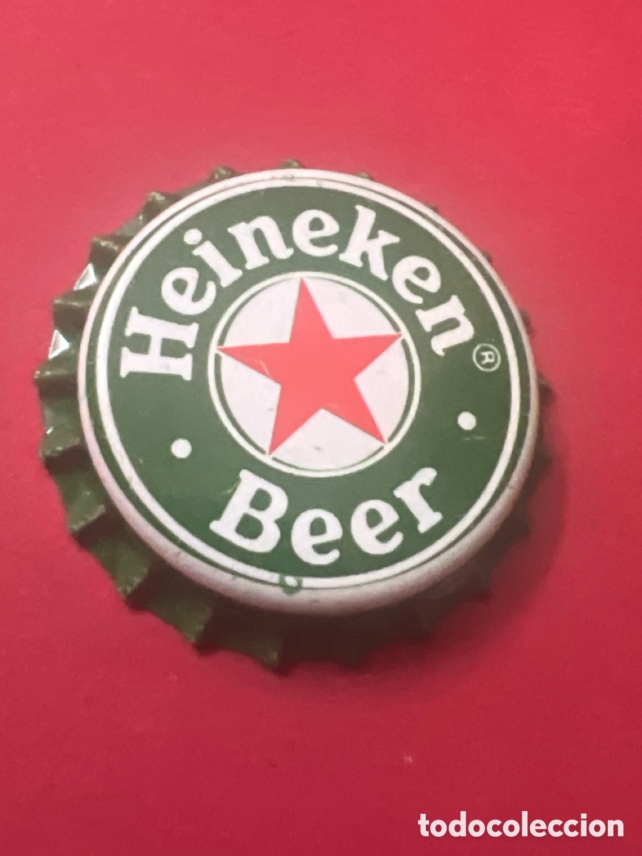 Coleccionismo de cervezas: T4/X72/B4. CHAPA CERVEZA - SIN ABRIR - HEINEKEN