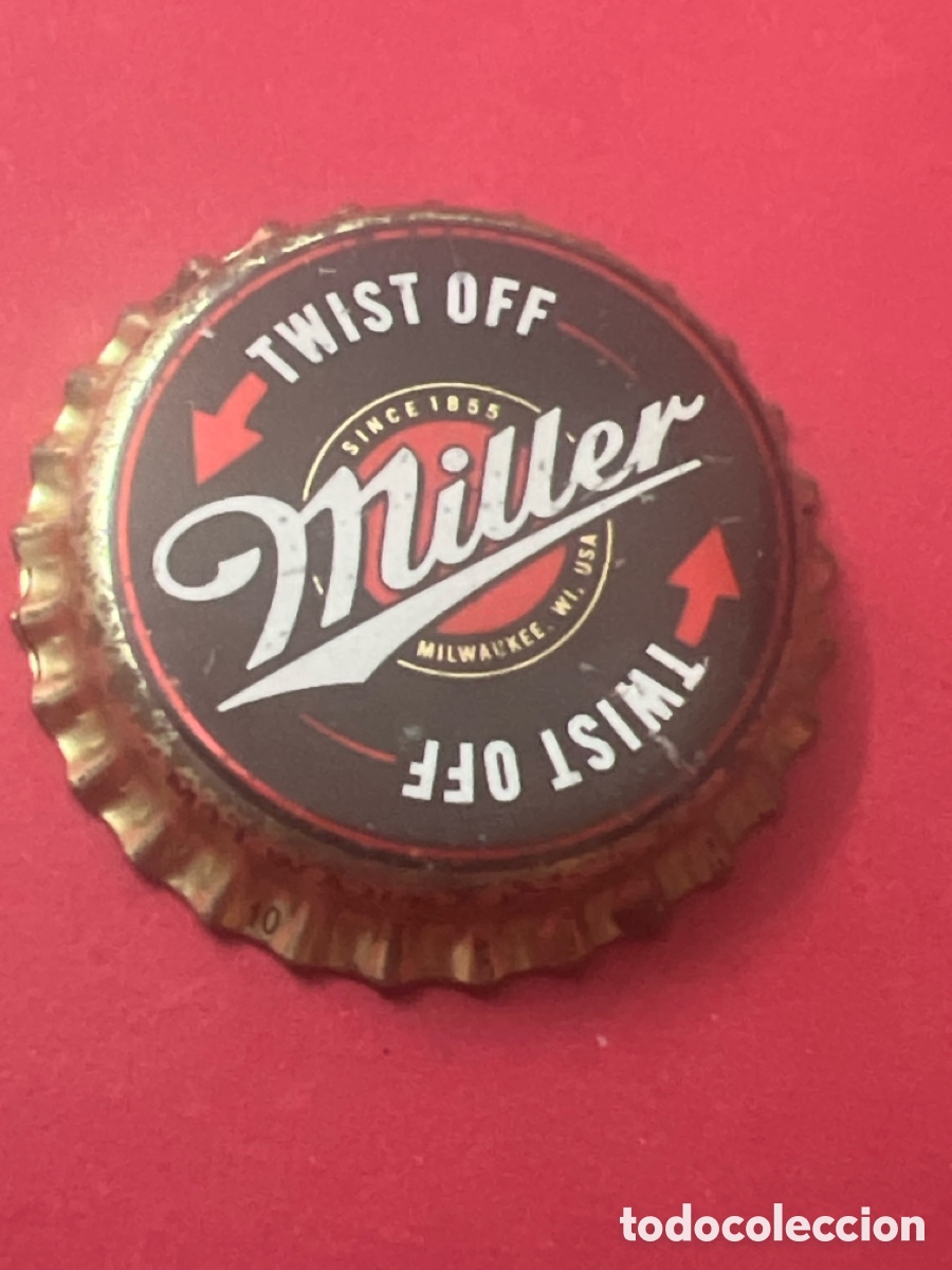 Coleccionismo de cervezas: T4/X72/B5. CHAPA CERVEZA - SIN ABRIR - MILLER