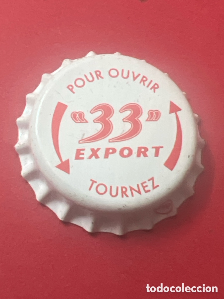 Coleccionismo de cervezas: T4/X72/D5. CHAPA CERVEZA - SIN ABRIR - 33 EXPORT