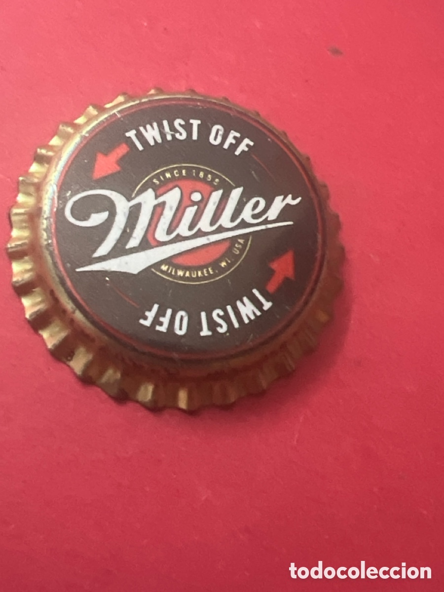 Coleccionismo de cervezas: T4/X72/E1. CHAPA CERVEZA - SIN ABRIR - MILLER