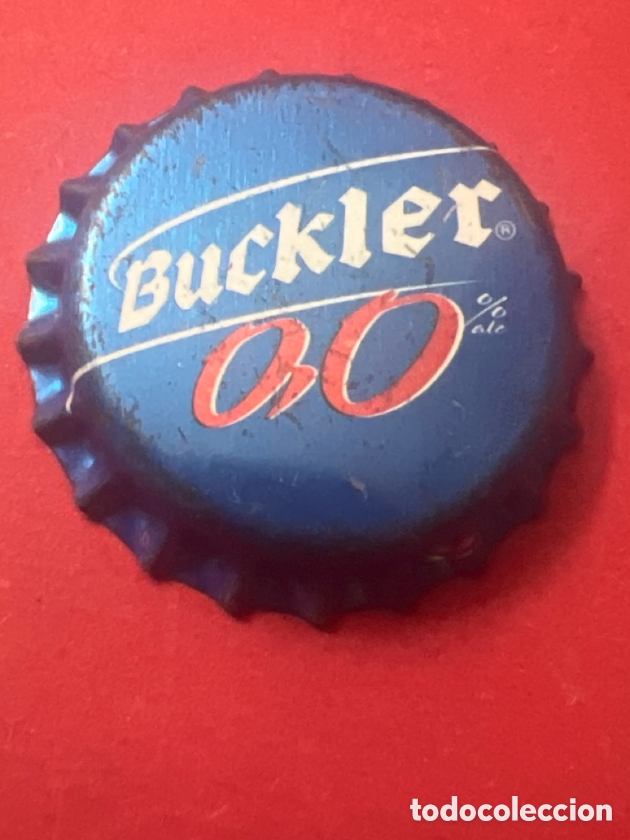 Coleccionismo de cervezas: T4/X72/E5. CHAPA CERVEZA - SIN ABRIR - BUCKLER 0,0