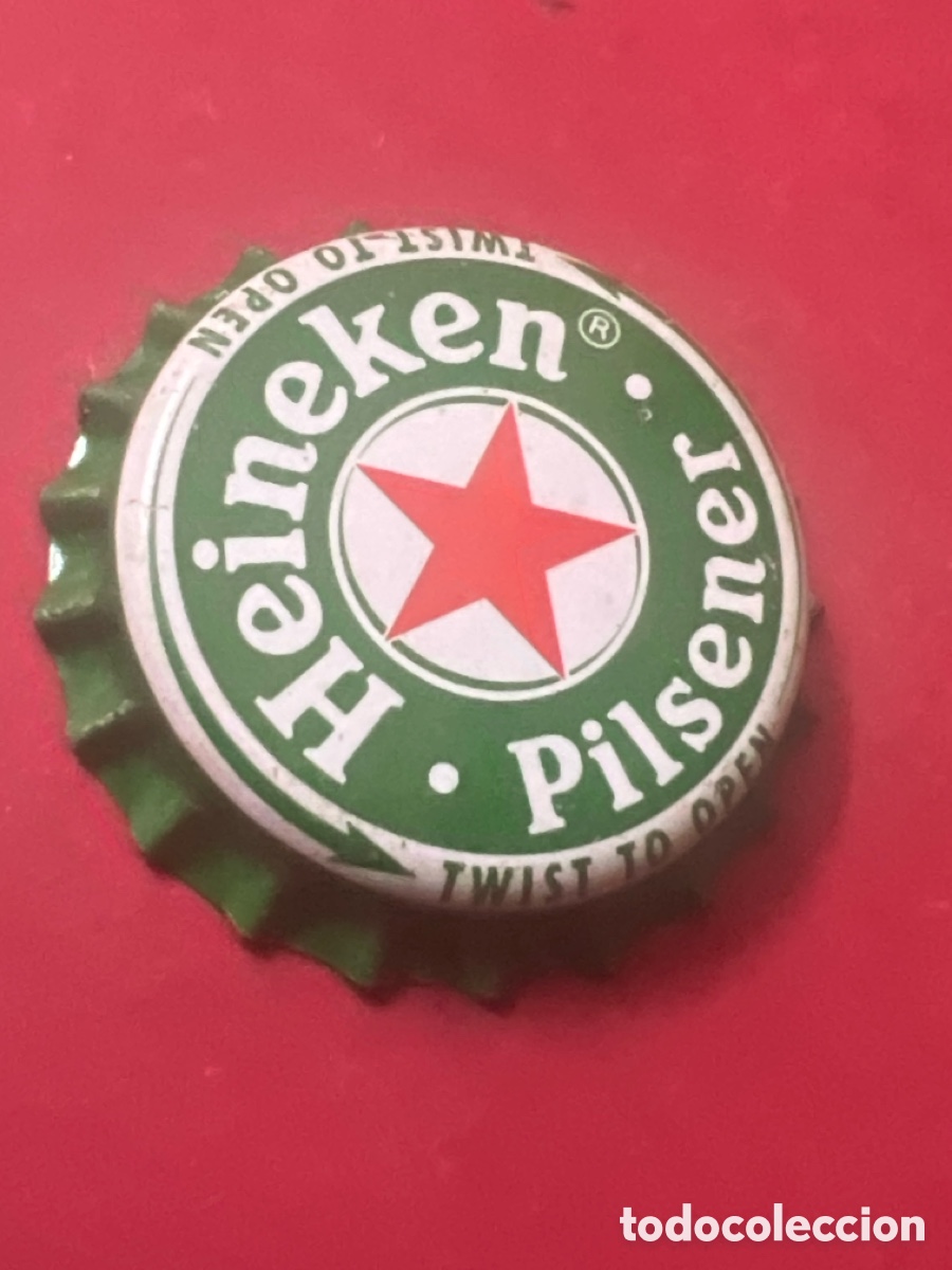 Coleccionismo de cervezas: T4/X72/F2. CHAPA CERVEZA - SIN ABRIR - HEINEKEN