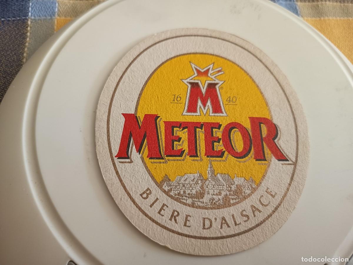 Coleccionismo de cervezas: POSAVASOS DE CERVEZA METEOR - Foto 2