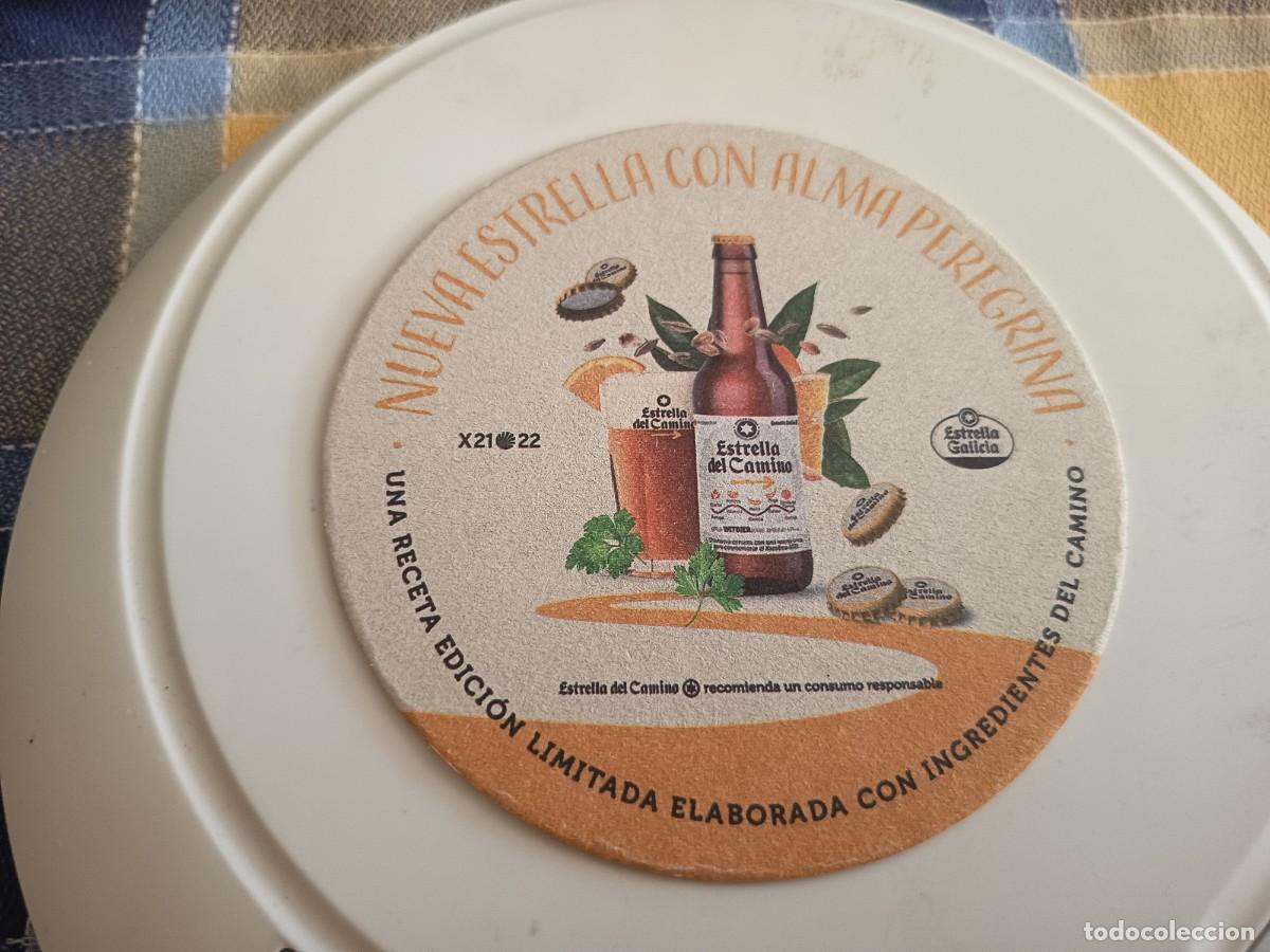 Coleccionismo de cervezas: POSAVASOS DE CERVEZA ESTRELLA GALICIA-ESTRELLA DEL CAMINO